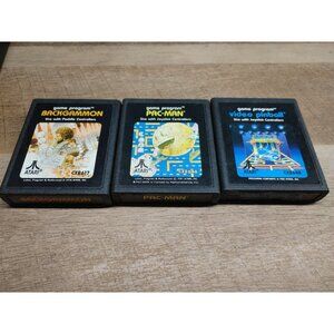 LOT‎ 3 ATARI 2600 GAME TESTED